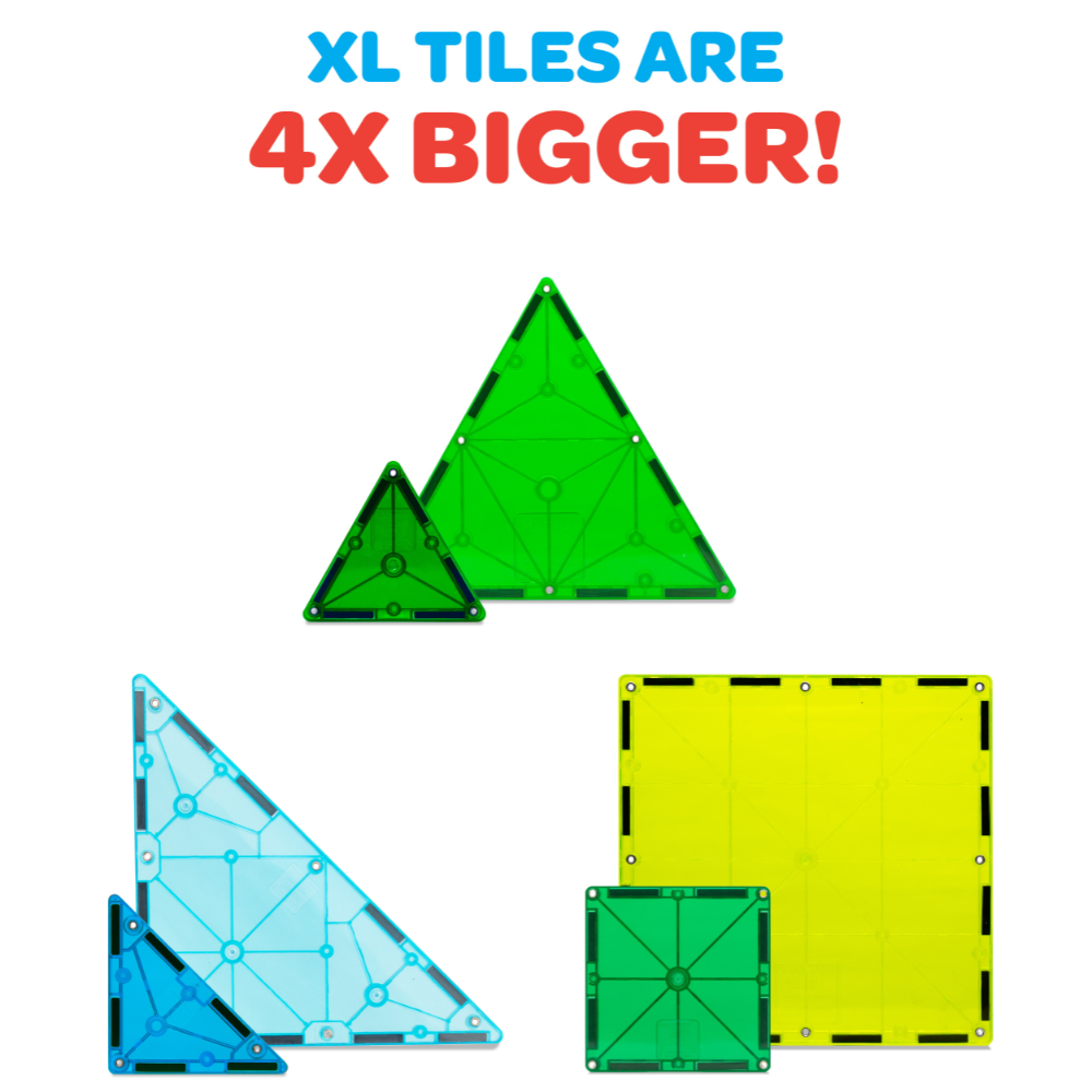 Dino World XL 50 Piece Set by Magna-Tiles Toys Magna-Tiles