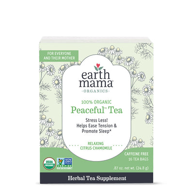 Organic Peaceful Tea by Earth Mama Organics Nursing + Feeding Earth Mama Organics   