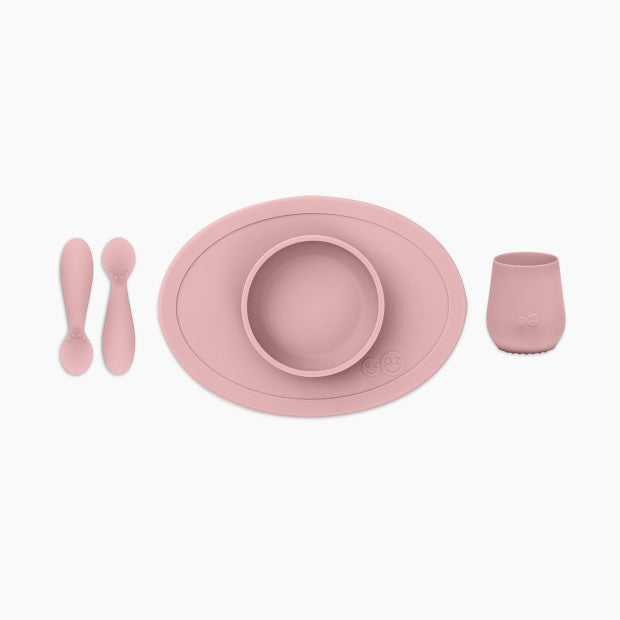 First Food Set by EZPZ Nursing + Feeding EZPZ Blush