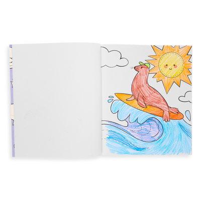 Color-in Book - Outrageous Ocean by OOLY Toys OOLY   