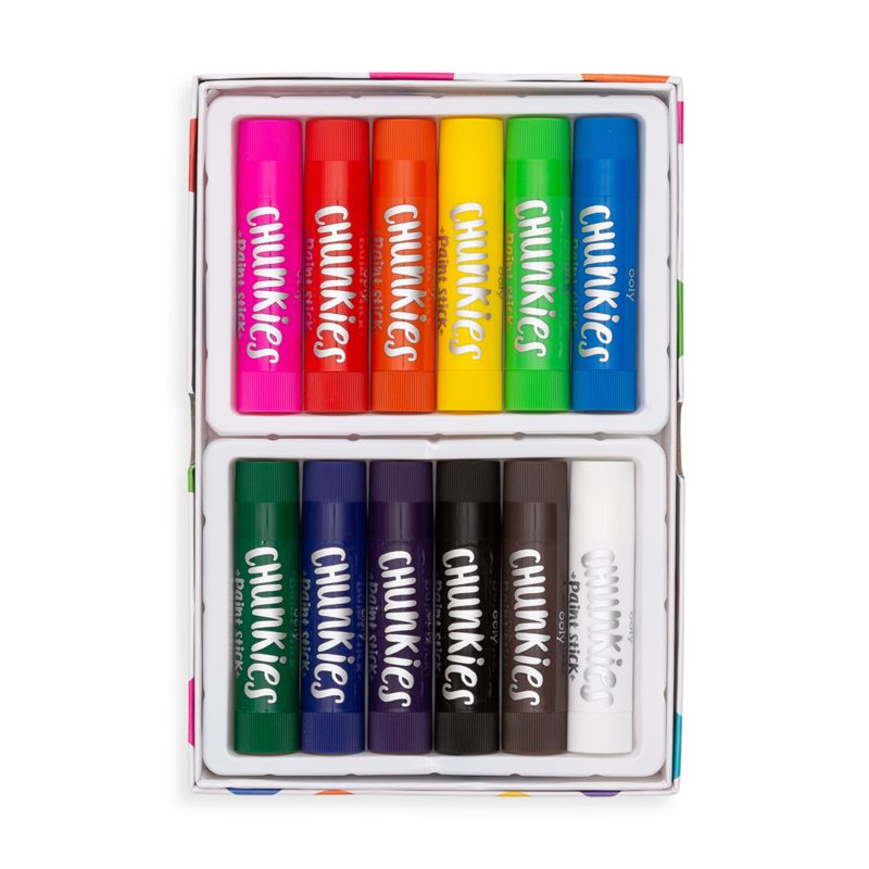 Chunkies Paint Sticks - Set of 12 by OOLY Toys OOLY