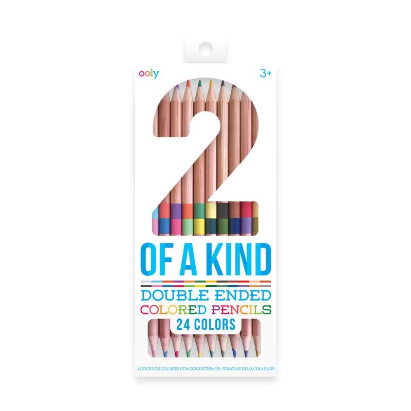 2 of a Kind Double Ended Colored Pencils by OOLY Toys OOLY   