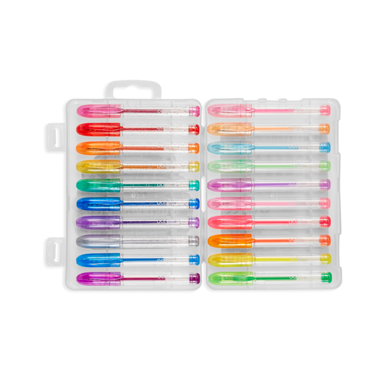 Mini Doodlers Fruity Scented Gel Pens - Set of 20 by OOLY Toys OOLY