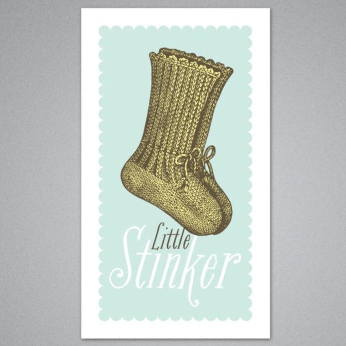 Little Stinker Enclosure Card by Breathless Paper Co. Paper Goods + Party Supplies Breathless Paper Co.