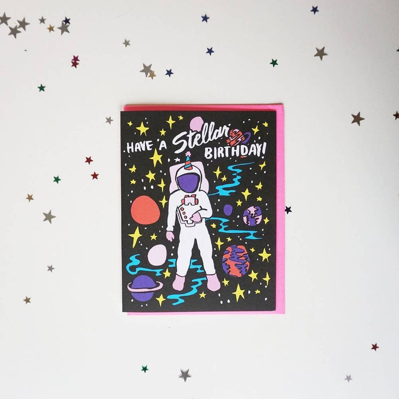 Stellar Birthday Card by Ash + Chess