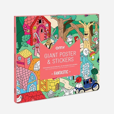 Fantastic Giant Poster & Stickers by OMY Toys OMY   