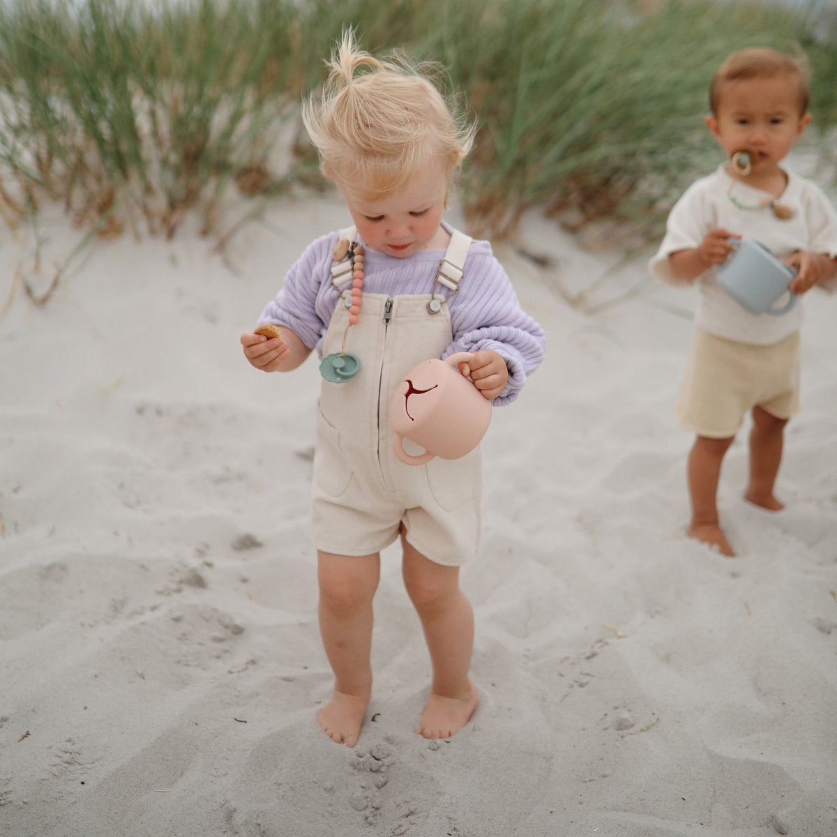 Silicone Snack Cup - Blush Nursing + Feeding Mushie & Co