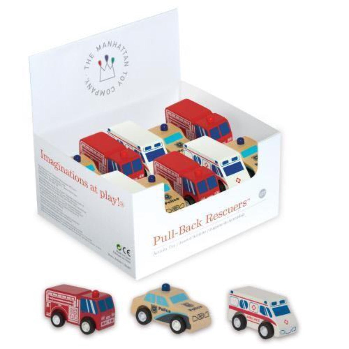 Pull-Back Rescuer - Assorted by Manhattan Toy Toys Manhattan Toy