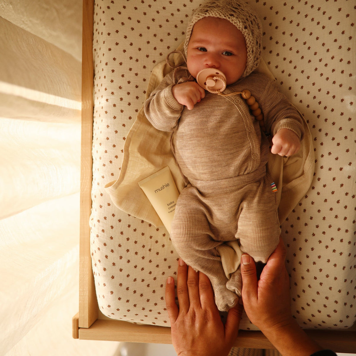 Extra Soft Changing Pad Cover - Bloom by Mushie & Co Bath + Potty Mushie & Co