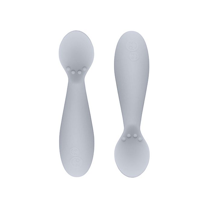 Tiny Spoon 2 Pack by EZPZ Nursing + Feeding EZPZ Pewter