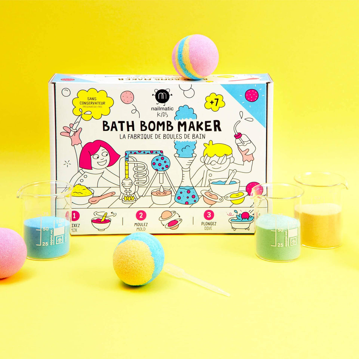 DIY Bath Bomb Maker by Nailmatic Toys Nailmatic