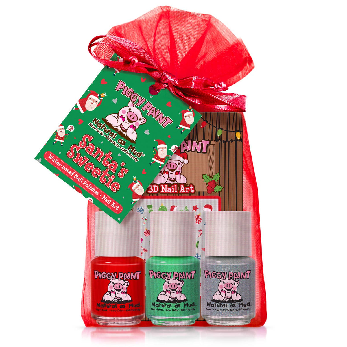 Nail Polish Set - Santa's Sweetie by Piggy Paint Accessories Piggy Paint