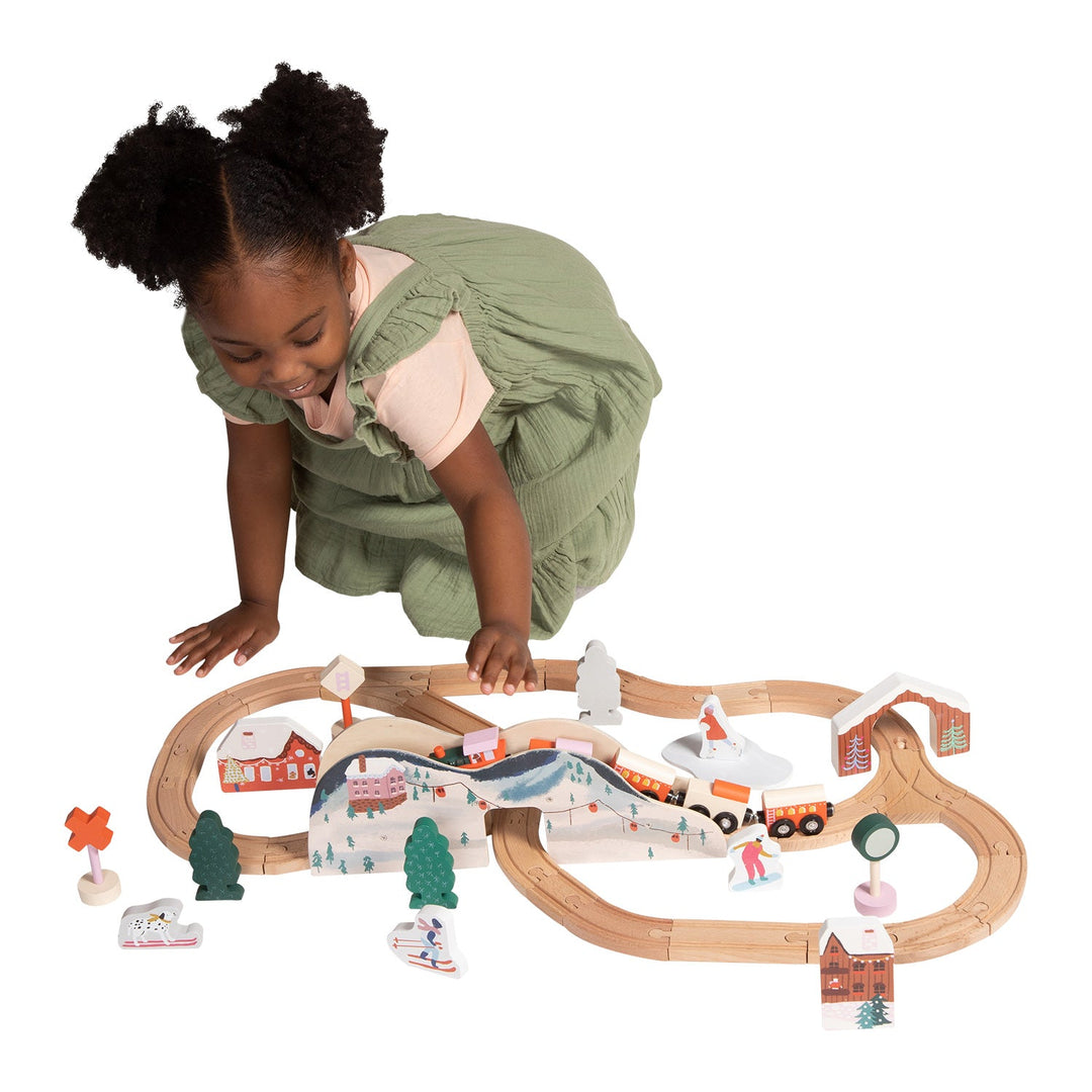 Alpine Express Wooden Train Set by Manhattan Toy Toys Manhattan Toy