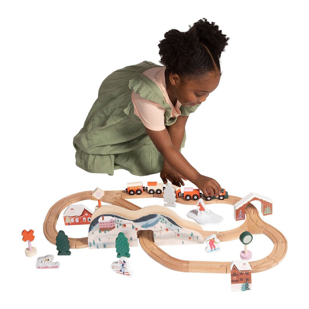 Alpine Express Wooden Train Set by Manhattan Toy Toys Manhattan Toy
