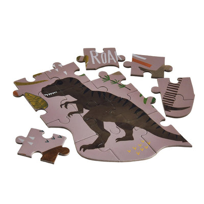 Dinosaur Jigsaw - 80 Pieces by Floss & Rock Toys Floss & Rock   