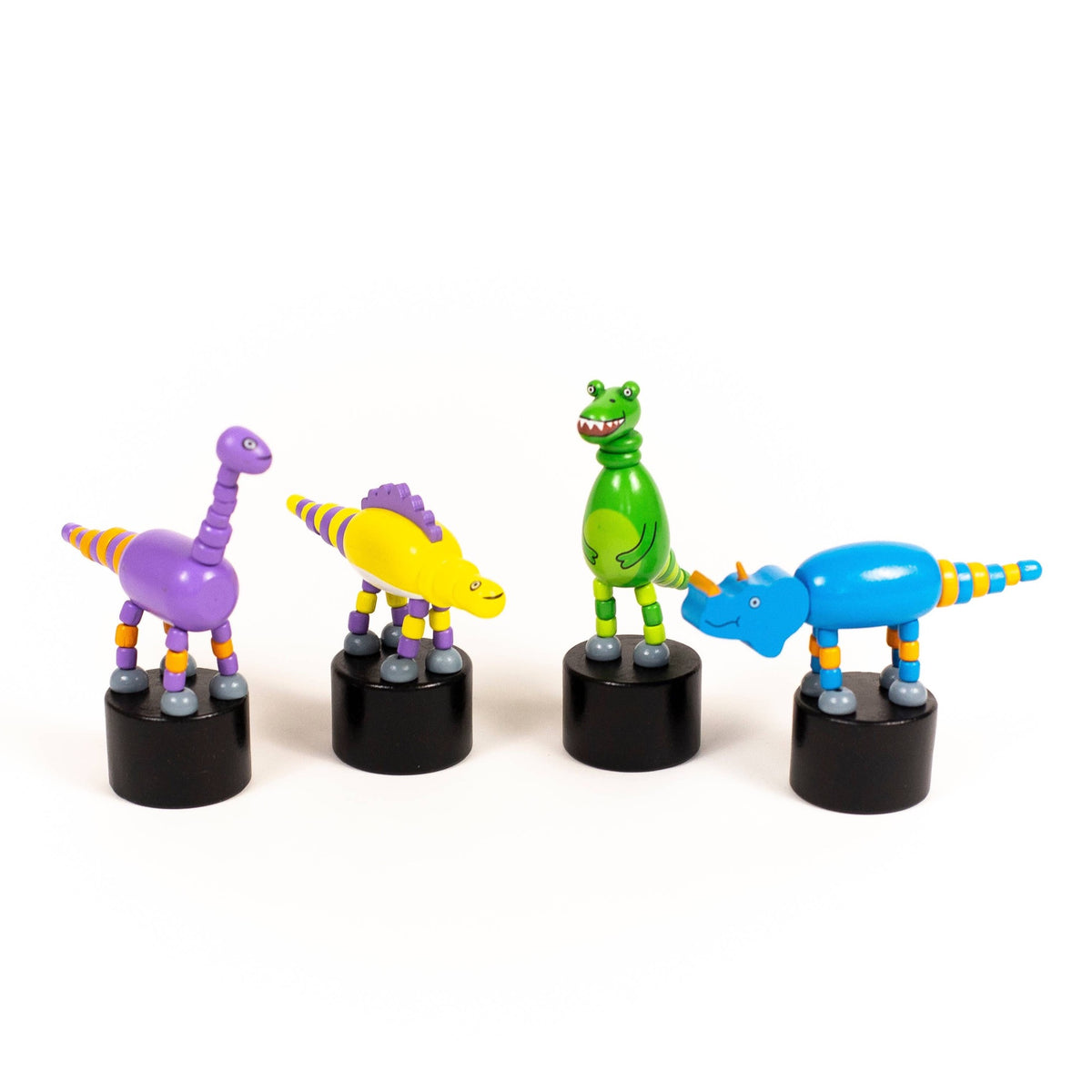 Dinosaur Push Puppet Toys Jack Rabbit Creations