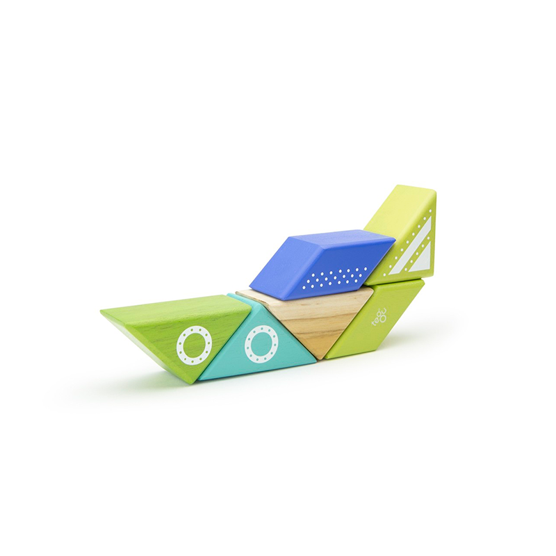 Magnetic Block Set - Spaceship Travel Pal by Tegu Toys Tegu   