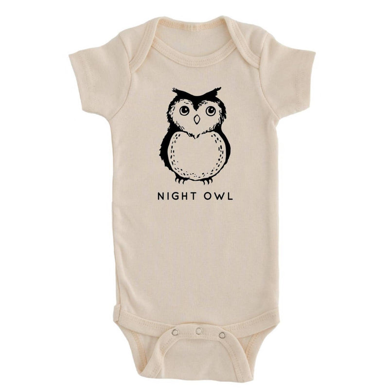 Night Owl Onesie - Cream by Nature Supply Co.
