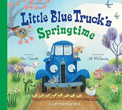 Little Blue Truck's Springtime - Board Book Books Houghton Mifflin   
