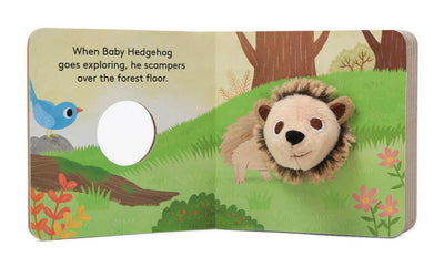 Baby Hedgehog - Finger Puppet Board Book Books Chronicle Books   