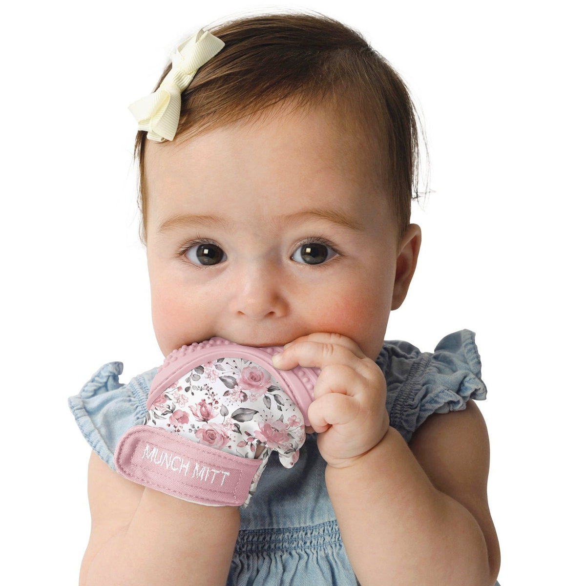 Munch Mitt - Pink Rosewood by Malarkey Kids Toys Malarkey Kids