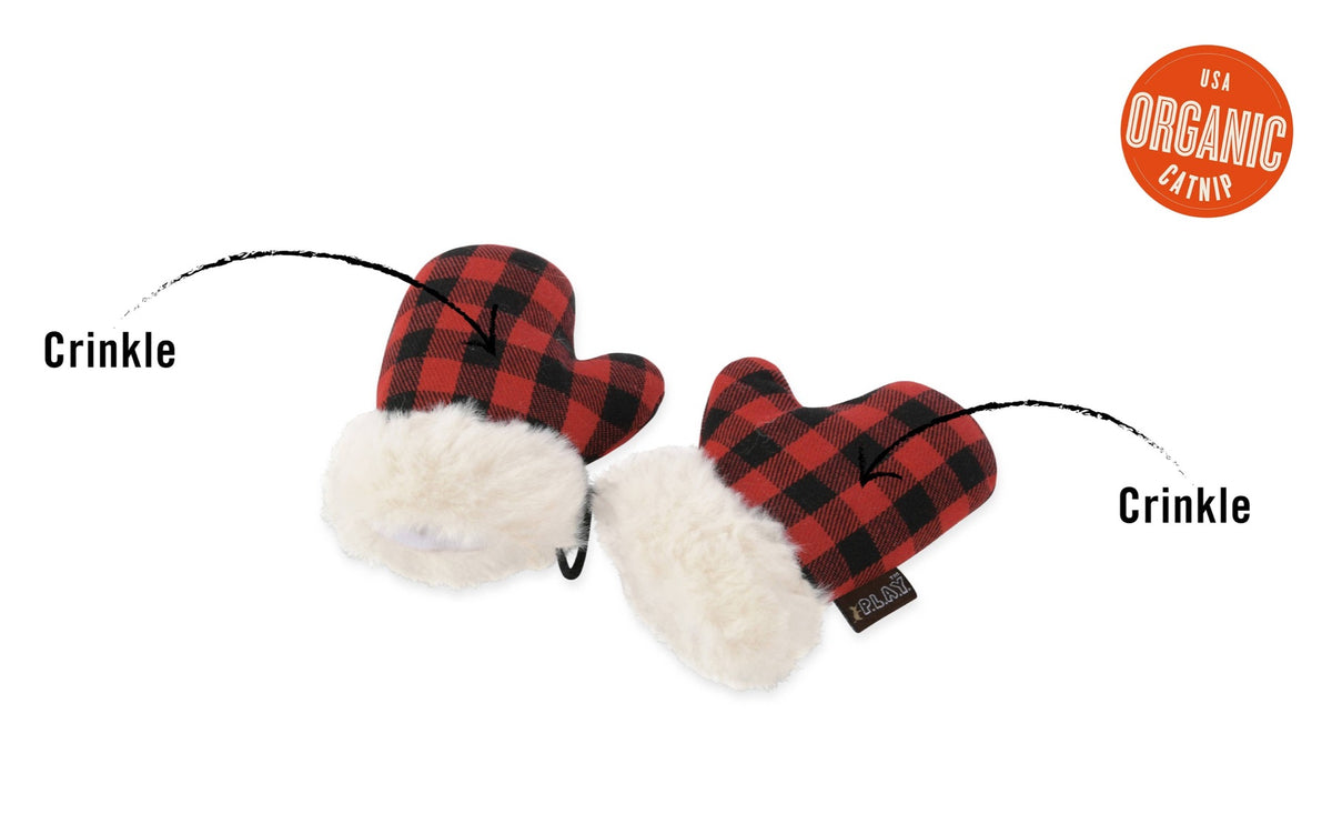 Feline Frenzy Cat Toy - Kitten Mittens by P.L.A.Y. Pets P.L.A.Y.