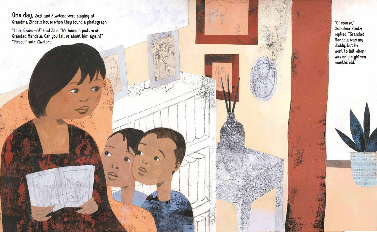 Grandad Mandela - Hardcover Books Quarto