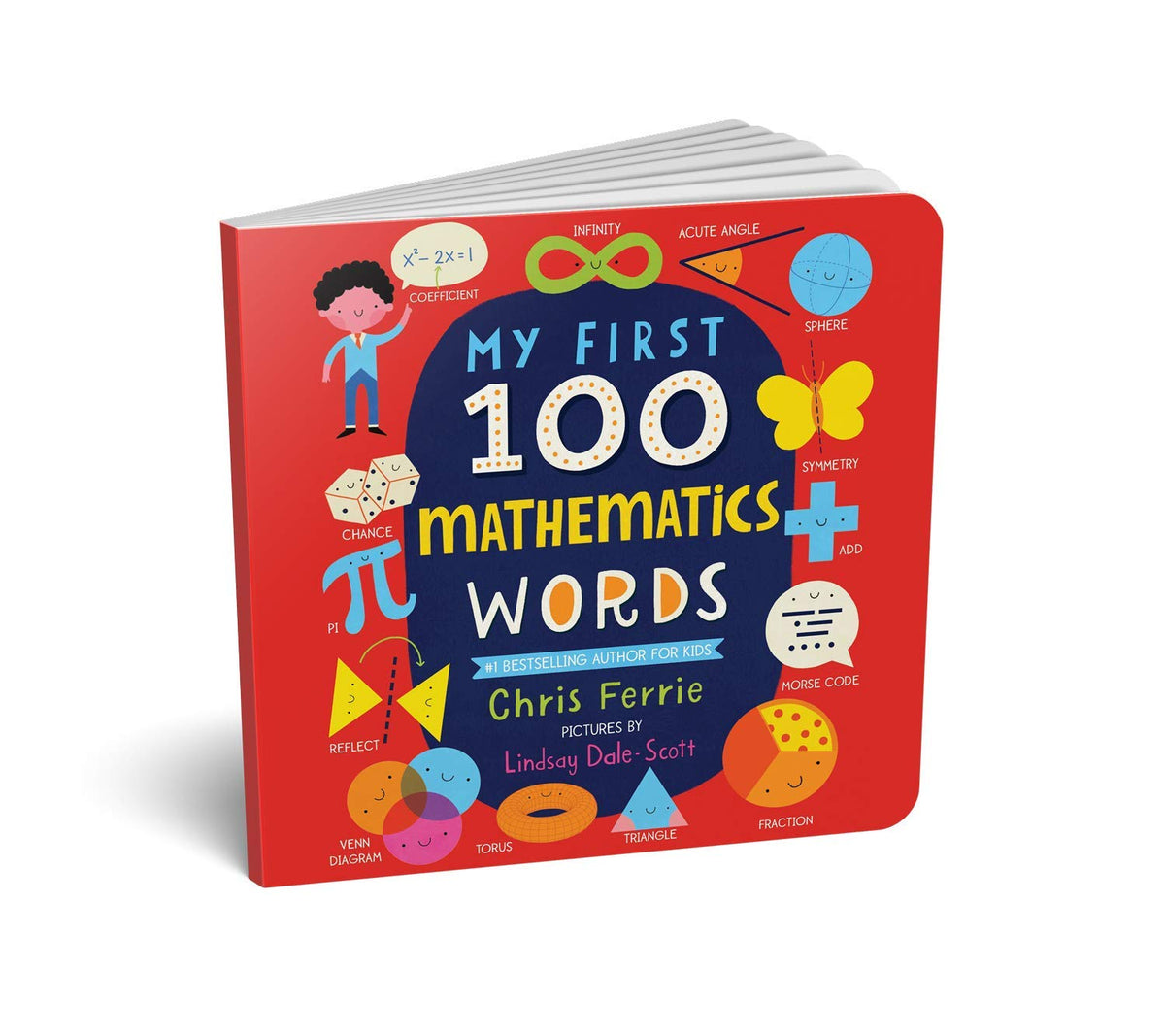 My First 100 Words - Mathematics - Padded Board Book Books Sourcebooks