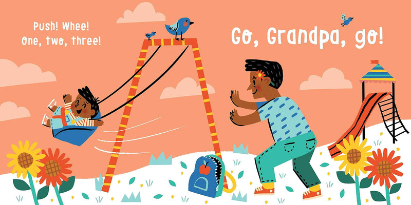 Go, Grandpa, Go! - Board Book Books Simon + Schuster   
