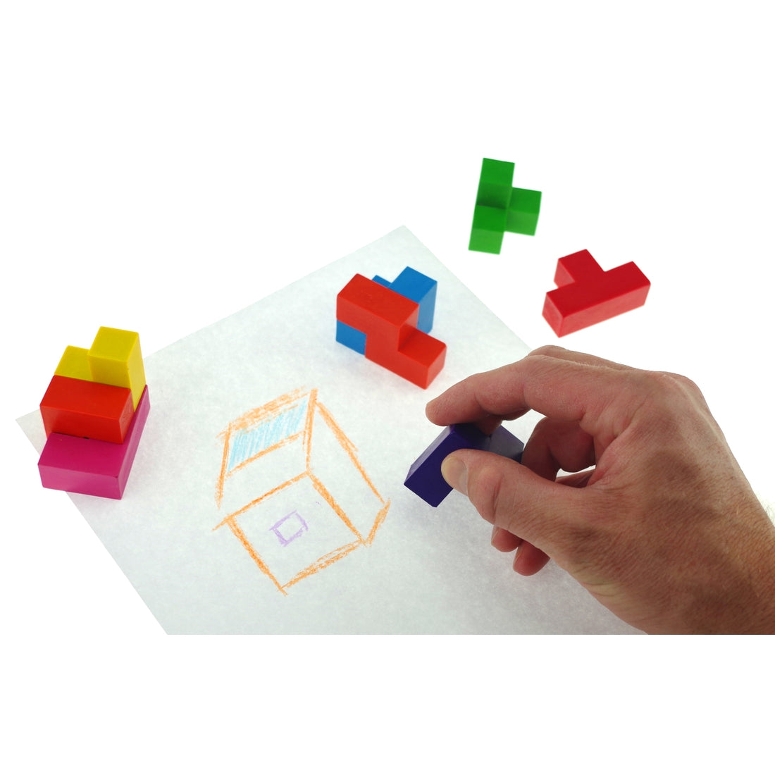 Crayon Cube Puzzle by NuOp Design Toys NuOp Design