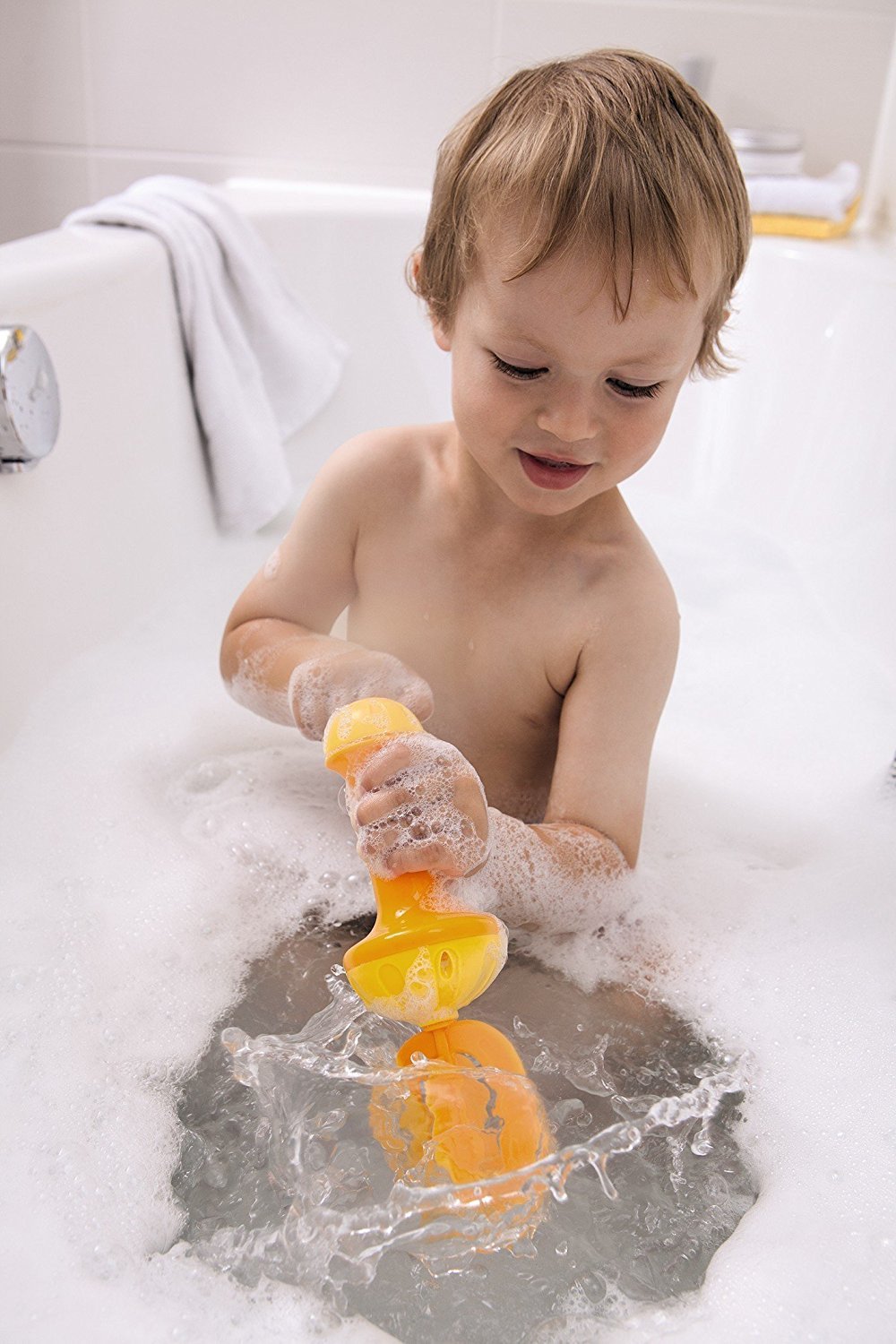 Bubble Bath Whisk - Yellow by Haba Toys Haba