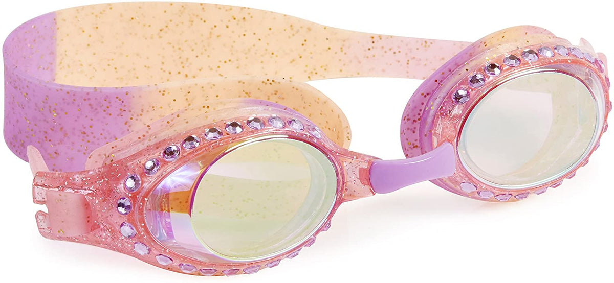 All that Glitters Swim Goggles by Bling2o Accessories Bling2o Rose Quartz