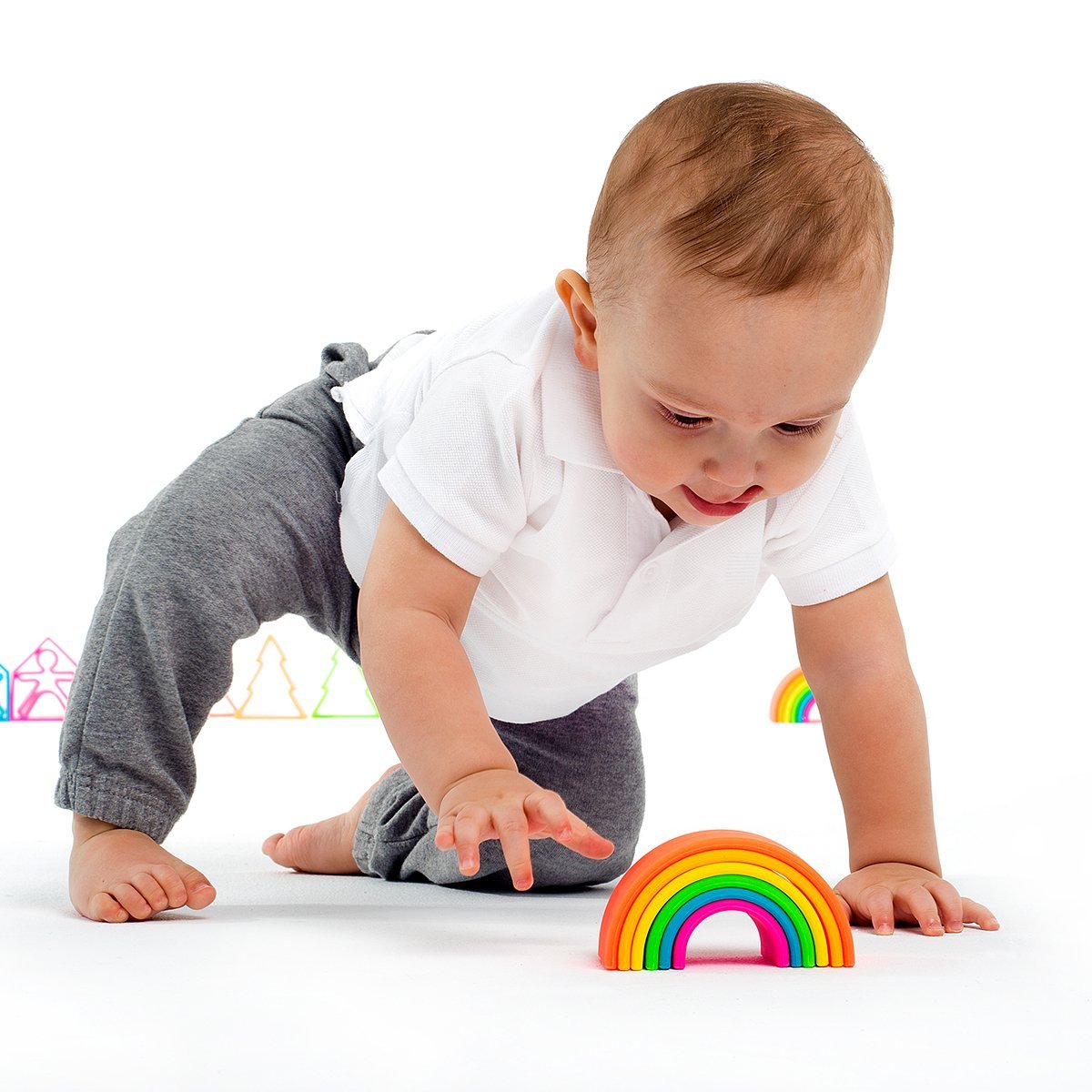 Neon Rainbow by Dëna Toys Dëna