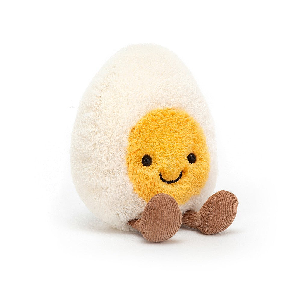 Boiled Emotive Egg - Happy by Jellycat Toys Jellycat