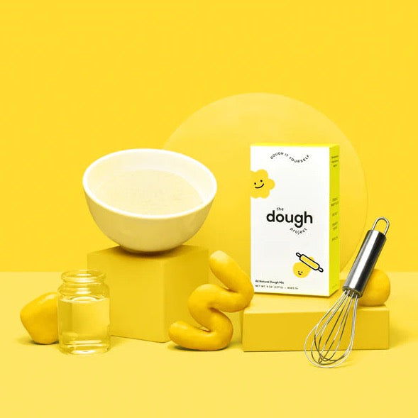 Play Dough DIY Mix Yellow by The Dough Project Pacifier Kids Boutique