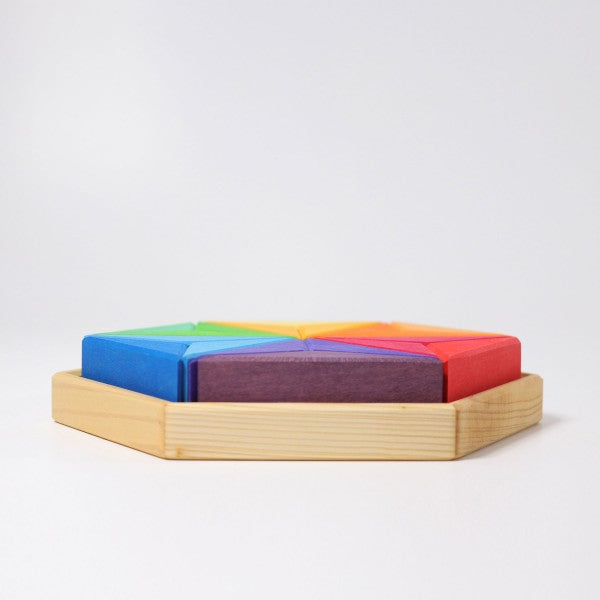 Large Complementary Color Star by Grimm's Toys Grimm's