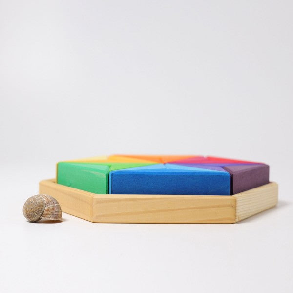 Large Complementary Color Star by Grimm's Toys Grimm's