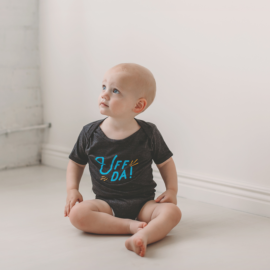 Cotton Bodysuit - Uff Da by Sweetpea + Co Apparel Sweetpea + Co