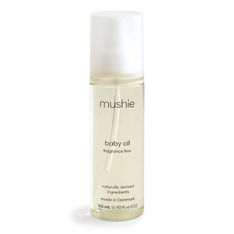 Baby Oil - 145ml Fragrance Free by Mushie & Co Bath + Potty Mushie & Co   