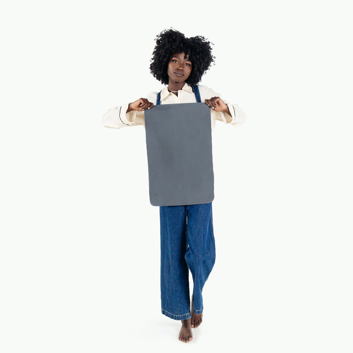 Leather Micro Changing Mat - Baltic by Gathre Bath + Potty Gathre