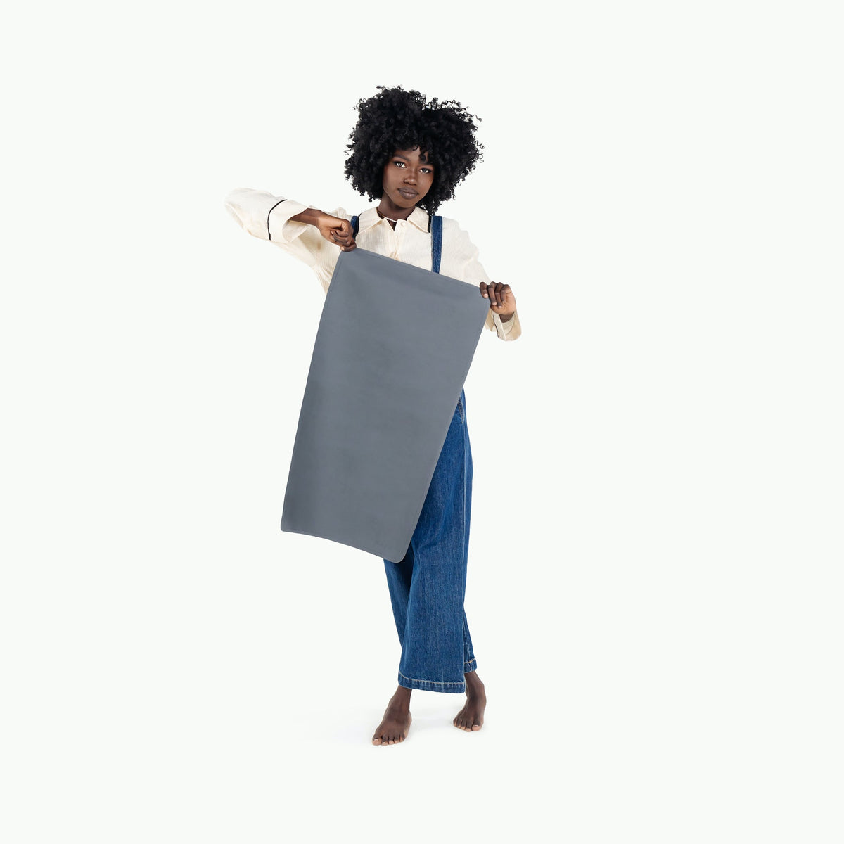 Leather Micro+ Changing Mat - Baltic by Gathre Bath + Potty Gathre