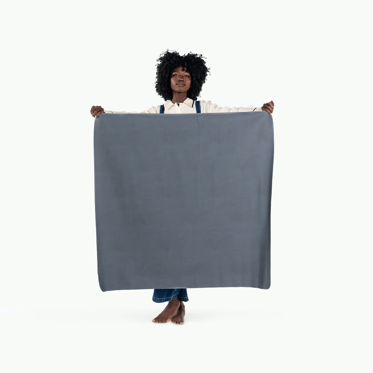 Leather Mini Mat - Baltic by Gathre Decor Gathre