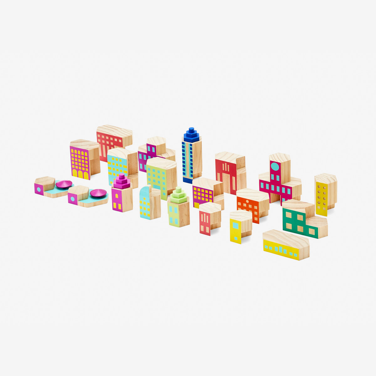 Blockitecture Mega Set - Deco by Areaware Toys Areaware
