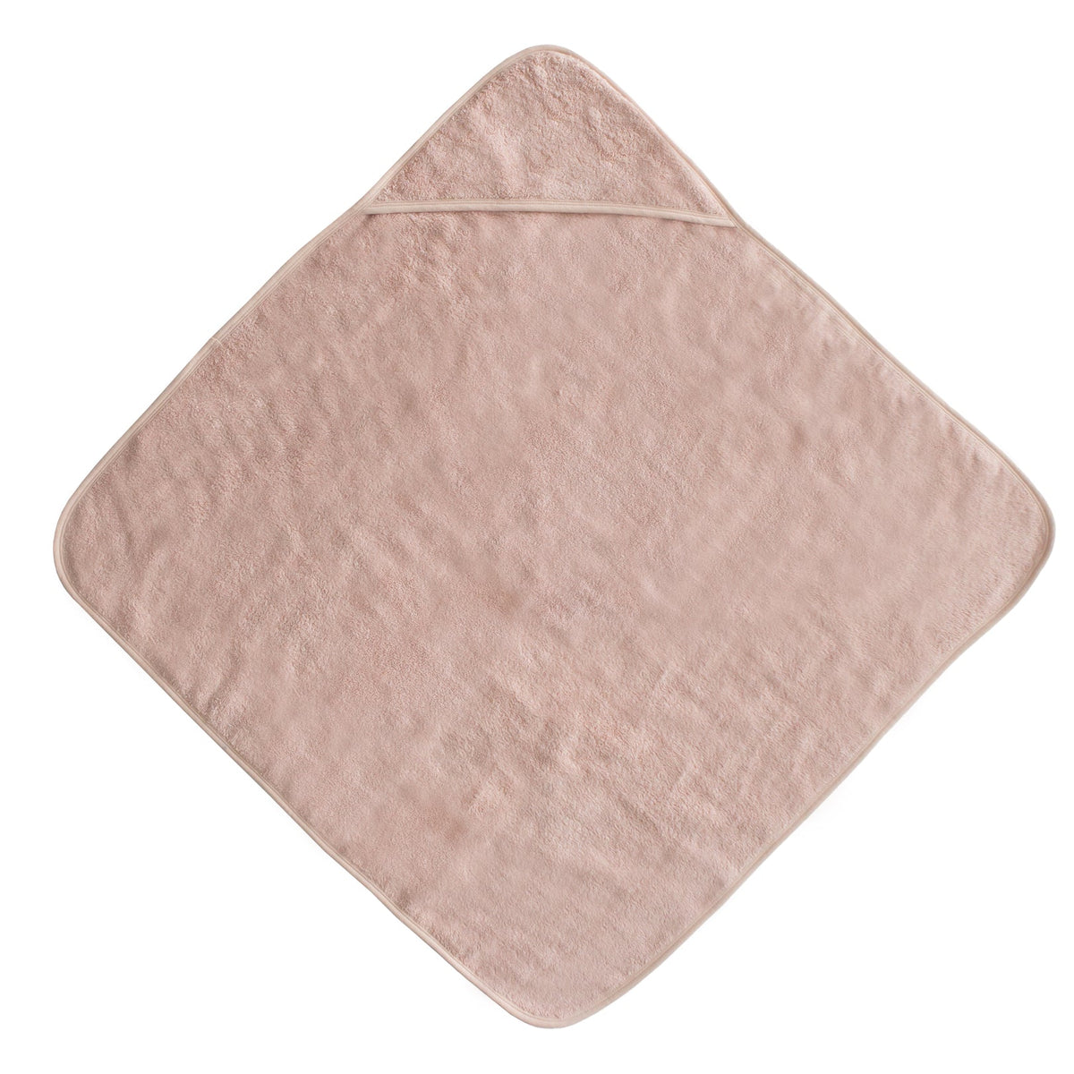 Organic Cotton Baby Hooded Towel - Blush by Mushie & Co Bath + Potty Mushie & Co