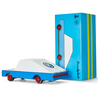 Blue Racer #8 Candycar by Candylab Toys Toys Candylab Toys   