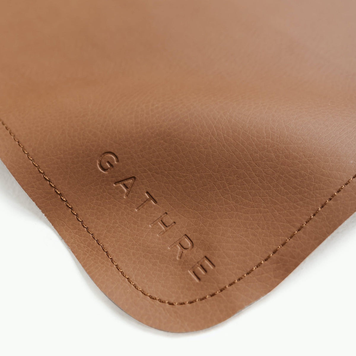 Leather Midi Mat - Cedar by Gathre Decor Gathre
