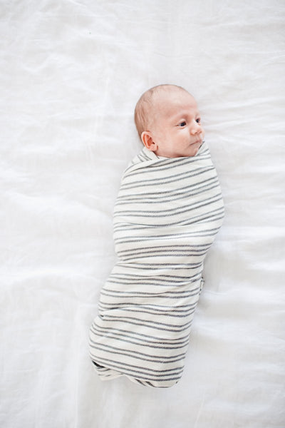 Knit Swaddle Blanket - Midtown by Copper Pearl Bedding Copper Pearl   