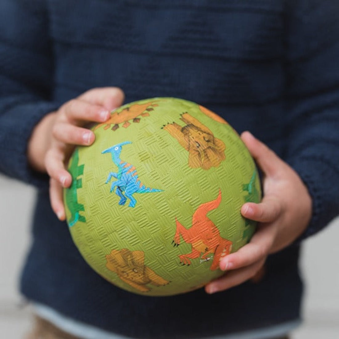5" Playground Ball - Green Dinosaurs by Crocodile Creek Toys Crocodile Creek