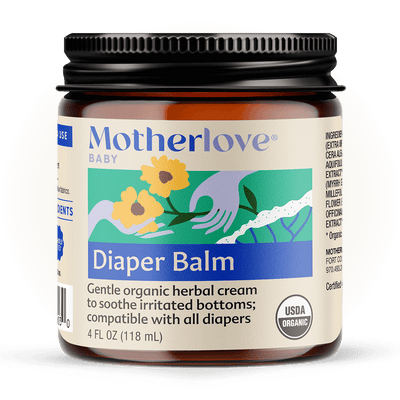 Diaper Balm 4oz by Motherlove Bath + Potty Motherlove   
