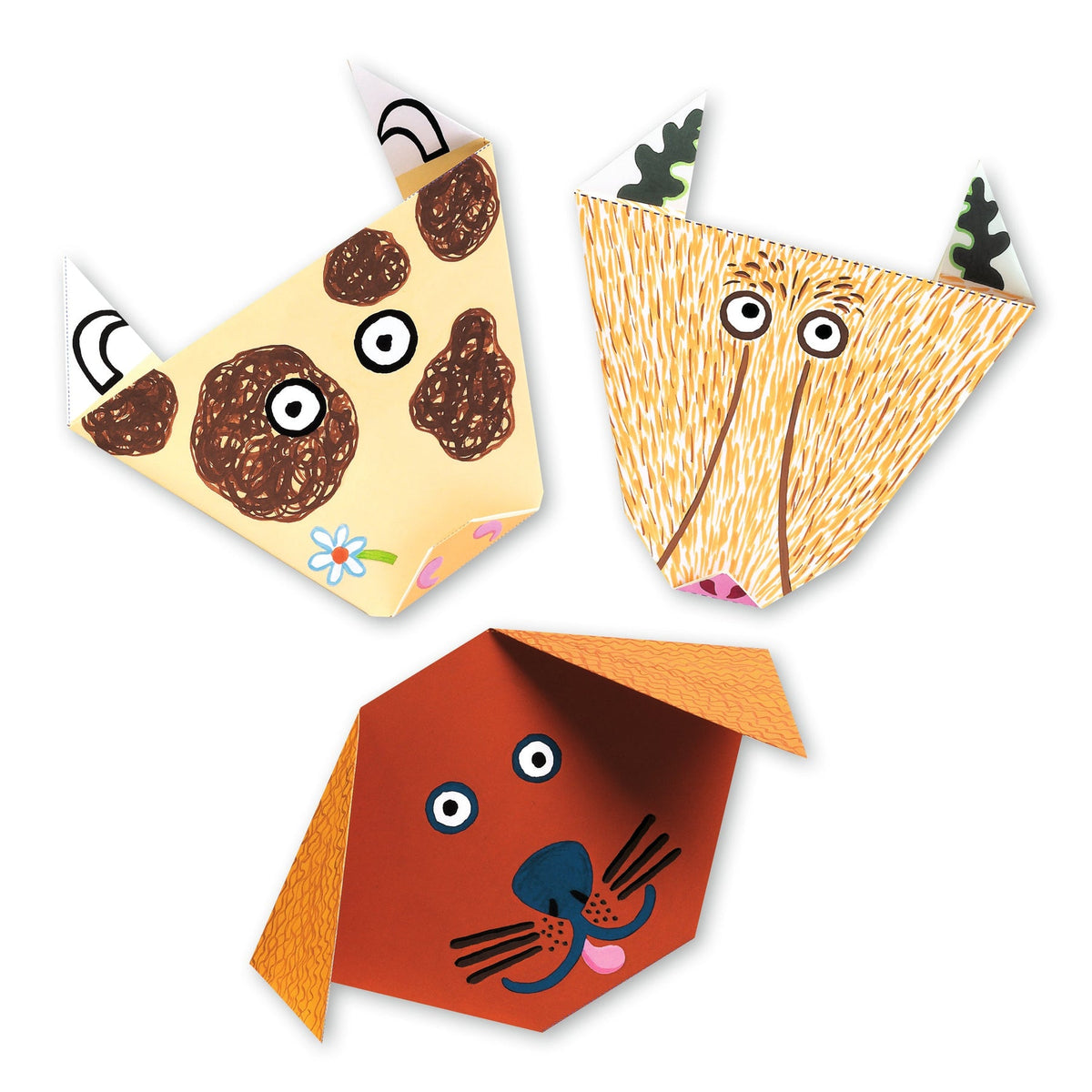 Origami Paper Craft Kit - Animals by Djeco Toys Djeco